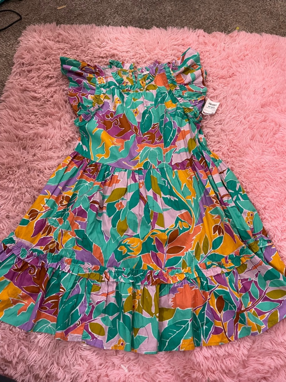 House of Harlow 1960 Printed Mini Dress Size M - Picture 2 of 4